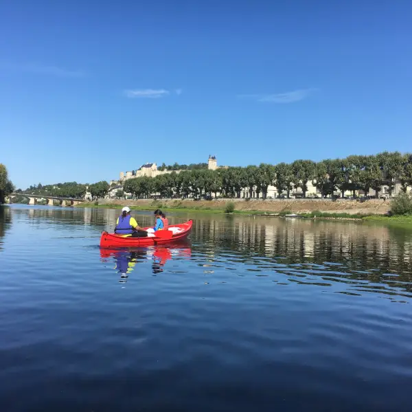 canoë kayak entre l'Ile Bouchard et chinon