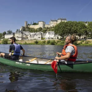 canoe kayak entre sazilly et chinon sur la vienne